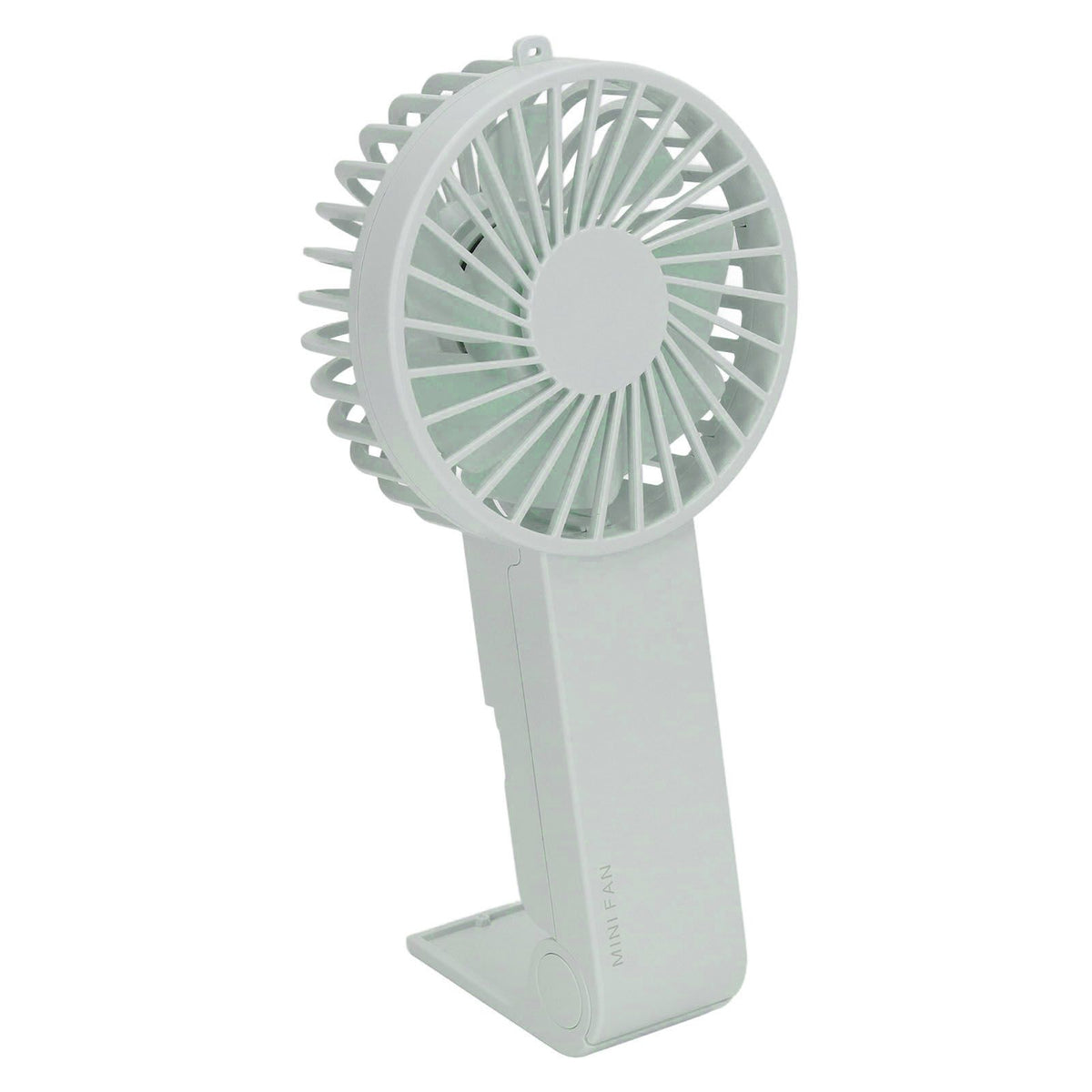 Mini Handheld Fan Foldable Portable Fan USB Rechargeable Fan For Home Office Travel Green