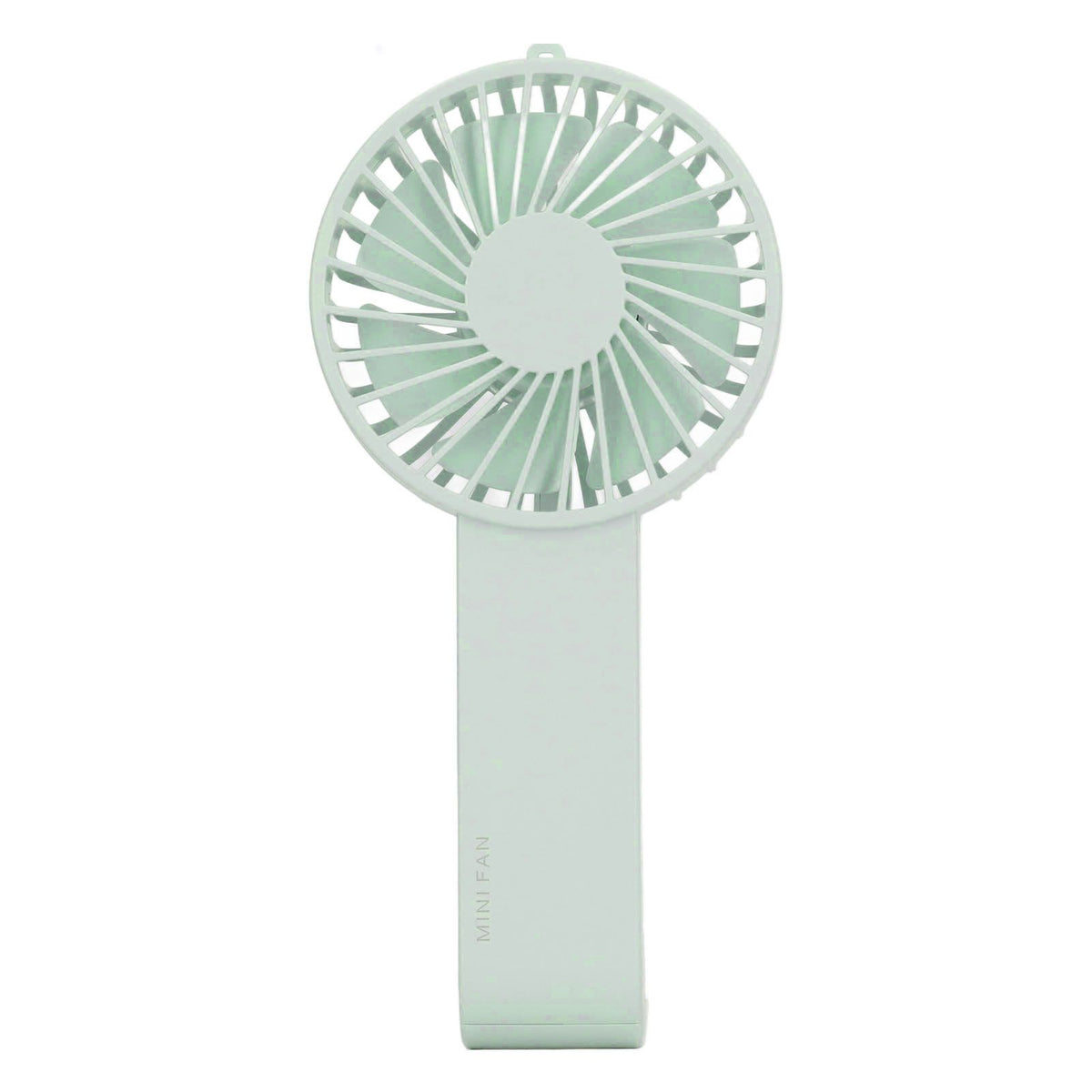 Mini Handheld Fan Foldable Portable Fan USB Rechargeable Fan For Home Office Travel Green