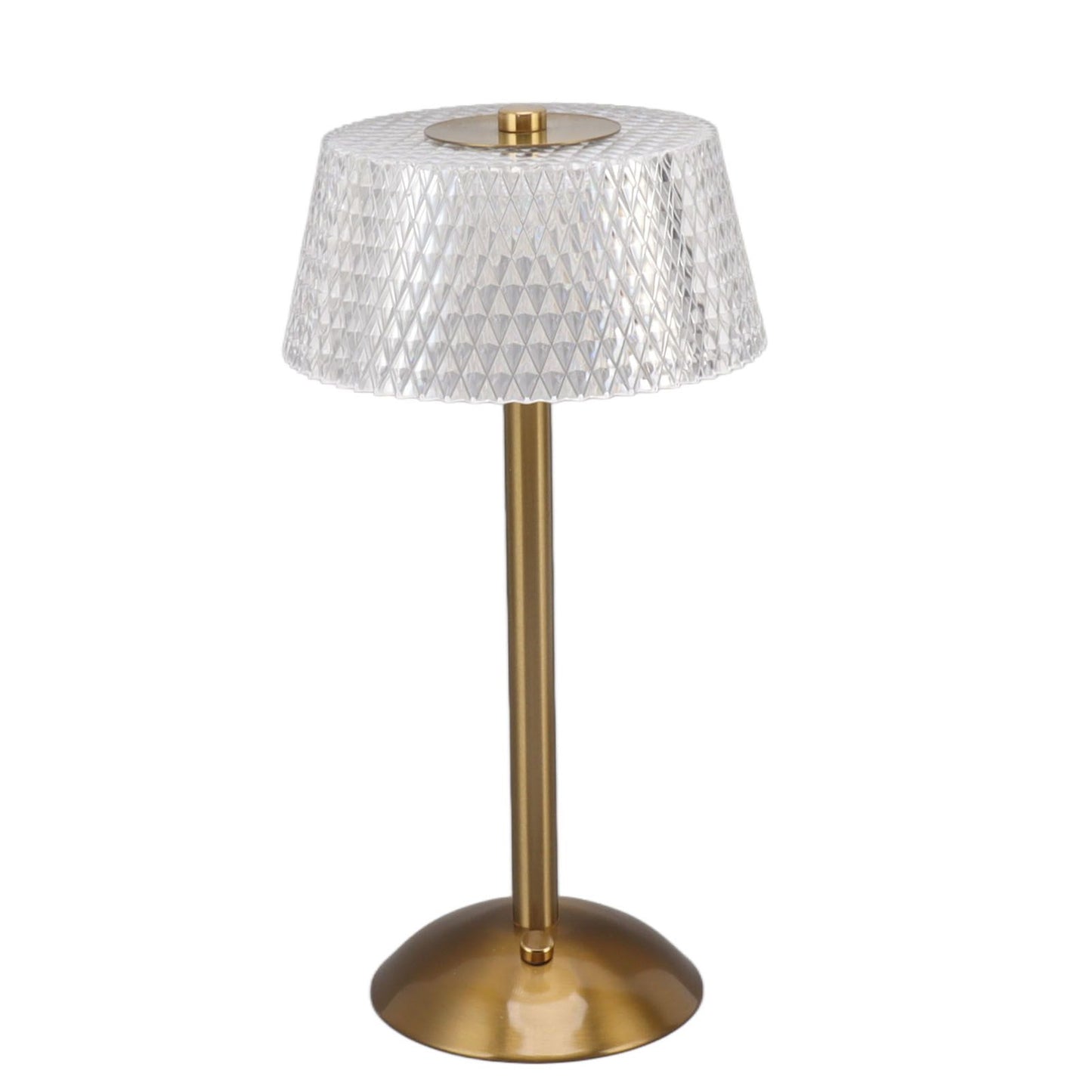 Acrylic Table Lamp Stepless Dimming LED Night Light with USB Cable for Kids Nursery Bedroom Nightstand