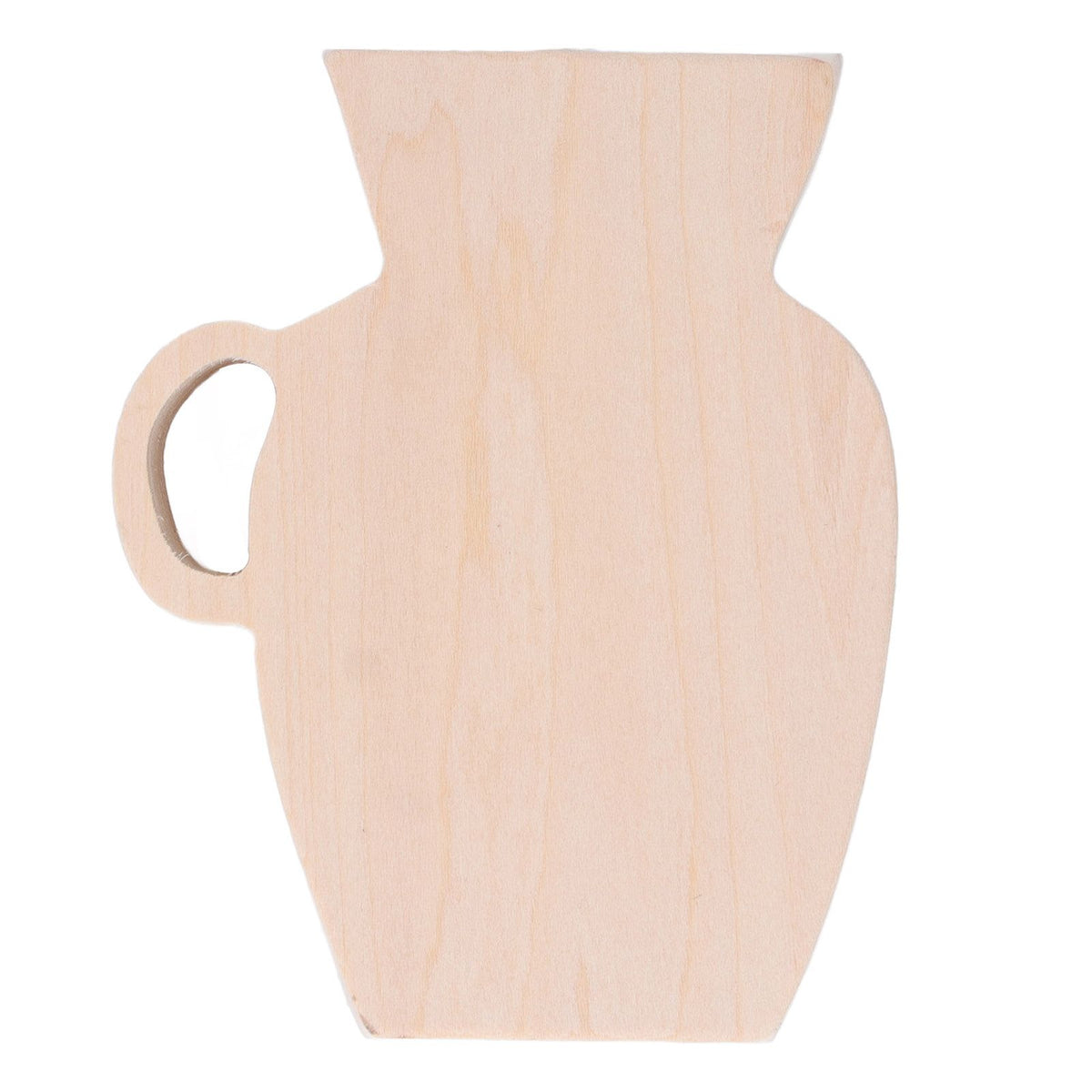 Wood Vase Simple Vintage Style Natural Pinewood Durable Sturdy Odorless Unpainted Wooden Flower Vase