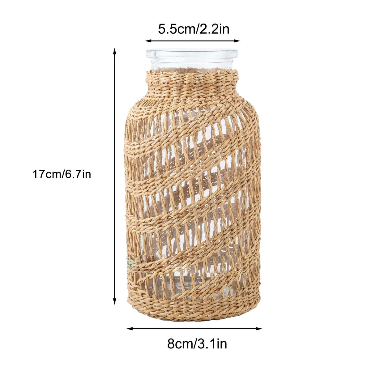 Weaving Vases Rattan Weaving Vases Living Room Home Decoration