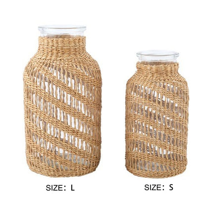 Weaving Vases Rattan Weaving Vases Living Room Home Decoration