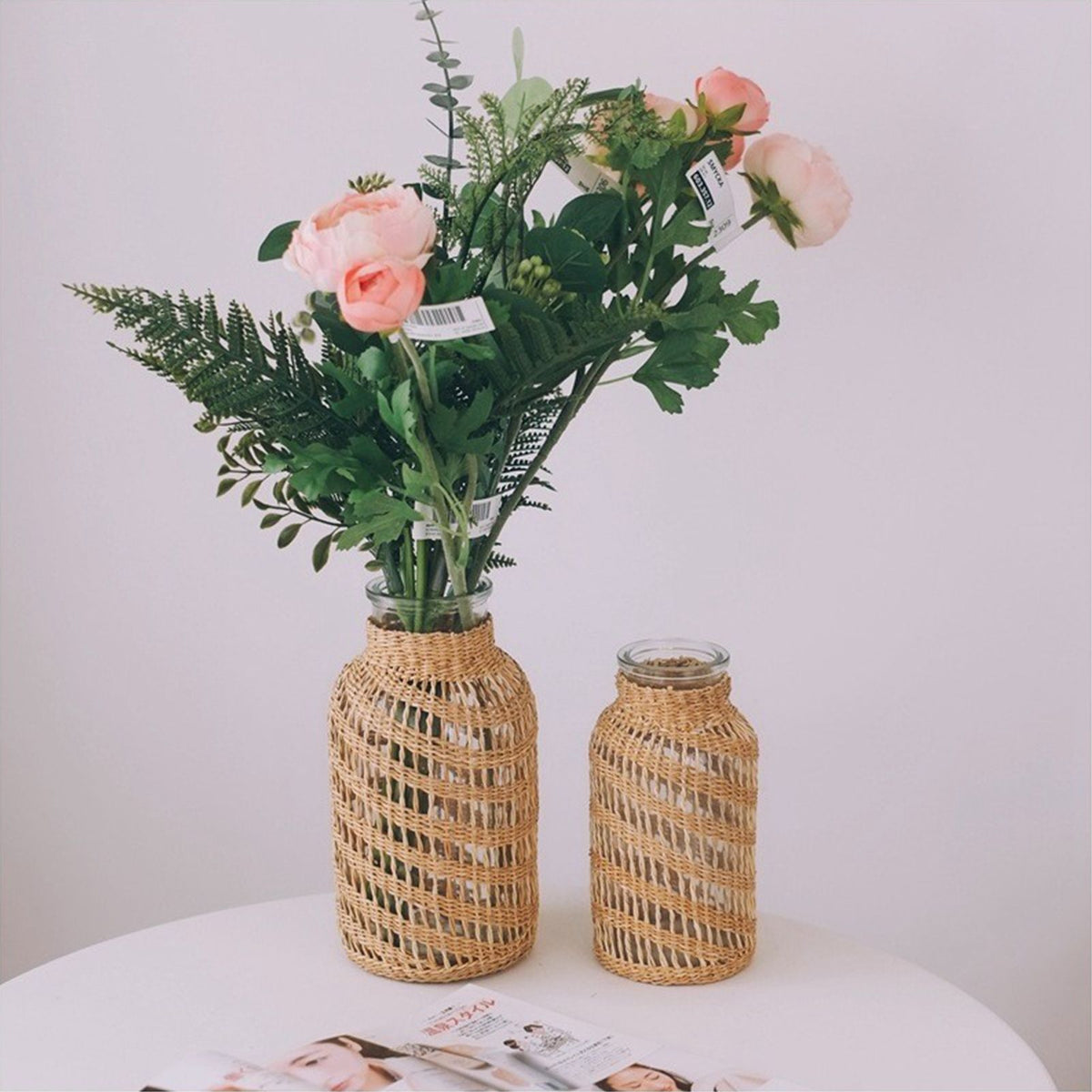 Weaving Vases Rattan Weaving Vases Living Room Home Decoration