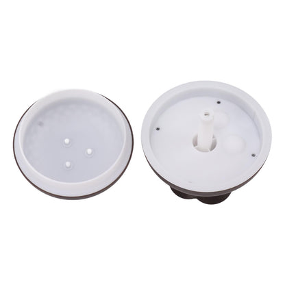 2.5W Scent Diffuser 300ml USB Powered Silent Operation Flower Vase Shape Aroma Humidifier for Offices Bedrooms Dark Brown