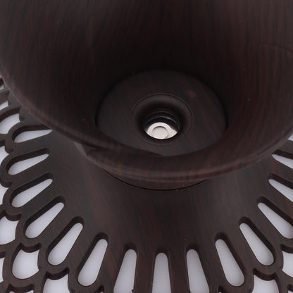 2.5W Scent Diffuser 300ml USB Powered Silent Operation Flower Vase Shape Aroma Humidifier for Offices Bedrooms Dark Brown