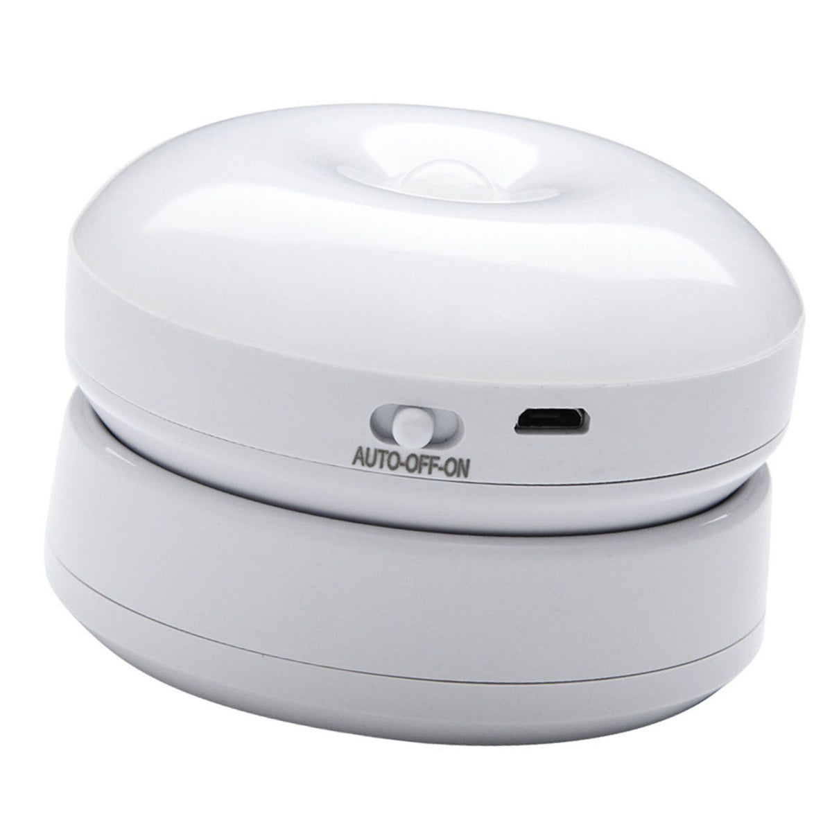 Motion Sensor Night Light 360 Degree Rotation LED Rechargeable Motion Activated Night Light for Stairs Wall Closet Cabinet White Light