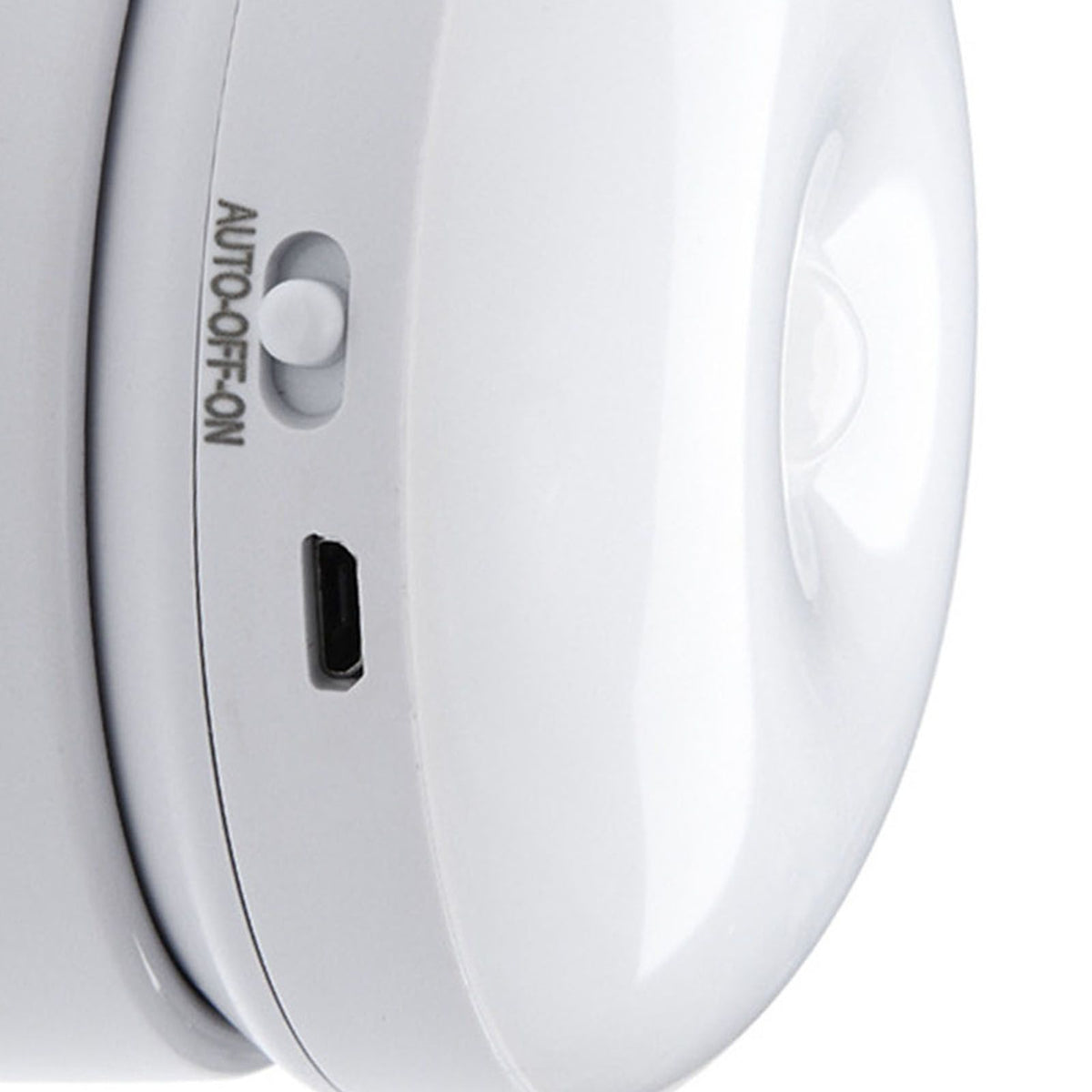 Motion Sensor Night Light 360 Degree Rotation LED Rechargeable Motion Activated Night Light for Stairs Wall Closet Cabinet White Light