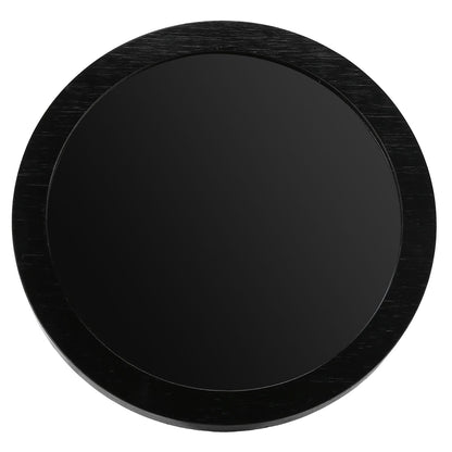 LED Dimmable Mirror with 3D Printing Moon Surface Pattern USB Make Up Mirror for Living Room Bedroom