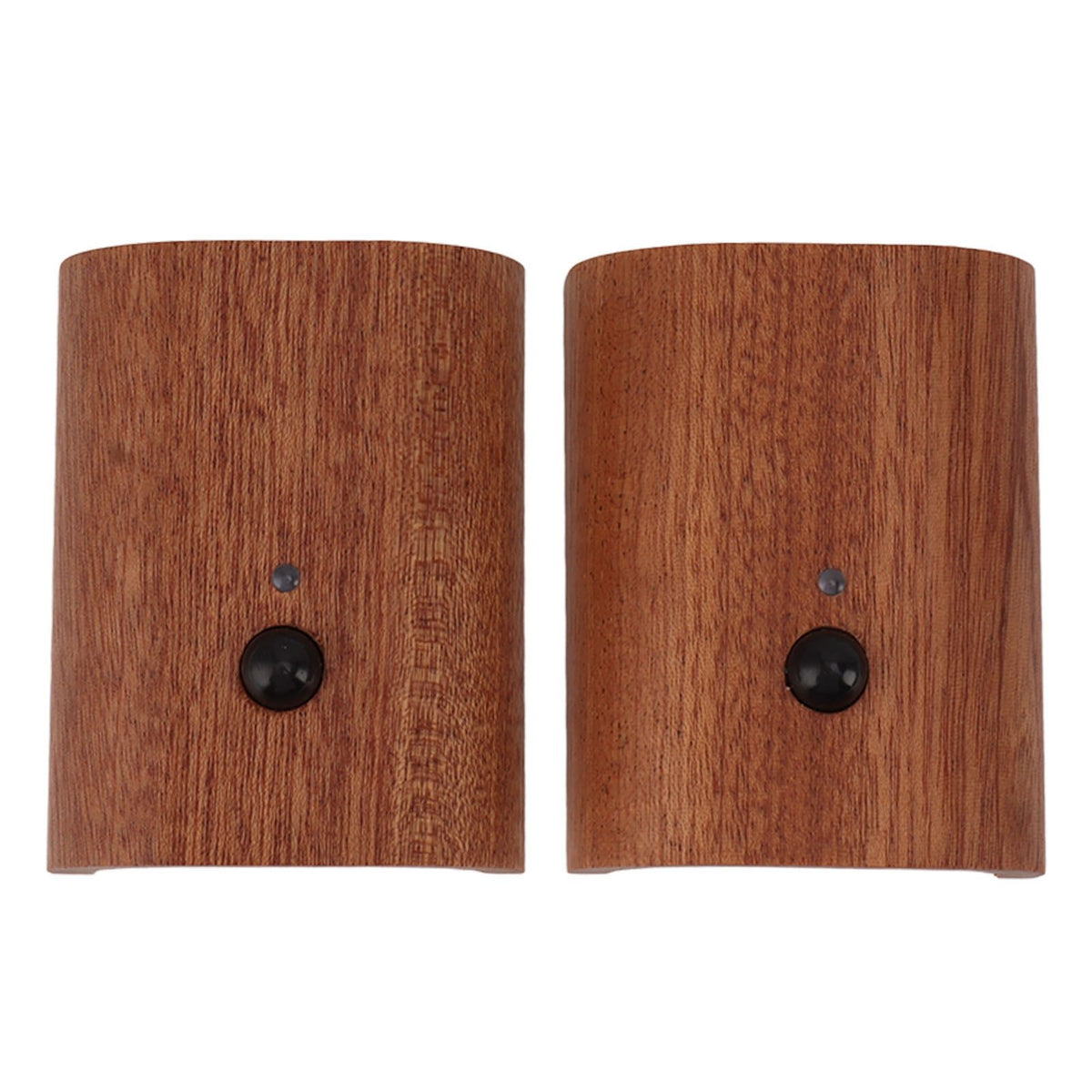 2Pcs Hallway Night Light Intelligent Linkage Wooden Motion Sensor Stairway Night Light USB Rechargeable Magnetic Wall LED Light