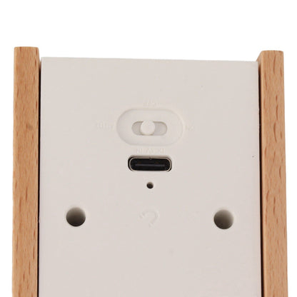 Step Light Wall Sconce Beech Wood Motion Dusk to Dawn Sensor Magnet 2 Side Lighting USB Rechargeable LED Wall Light