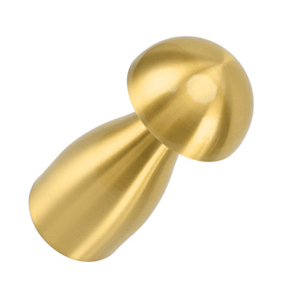 Metal Mushroom Table Lamp Dimmable Mushroom Decor Night Light Cordless Rechargeable Bedside Lamp for Children Nursing Bar Golden