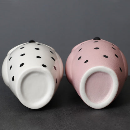 Flower Pots Nordic Modern Vase Decoration Owl Decorative Ceramic Desktop Crafts Ornament