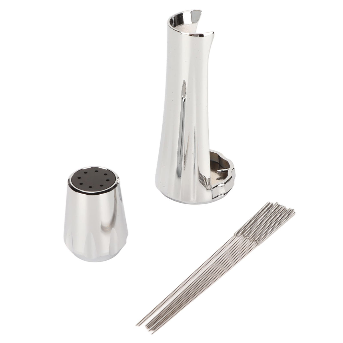 Stainless Steel Coffee Powder Stirring Tool Coffee Stirrer Distribution Tool for Home Kitchen Dinning Room Silver