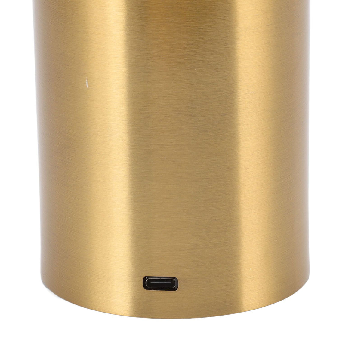 LED Table Lamp 3 Levels Electroplating USB Charging LED Night Light Desktop Decoration Table Lamp for Bar Hotel Restaurant Gold