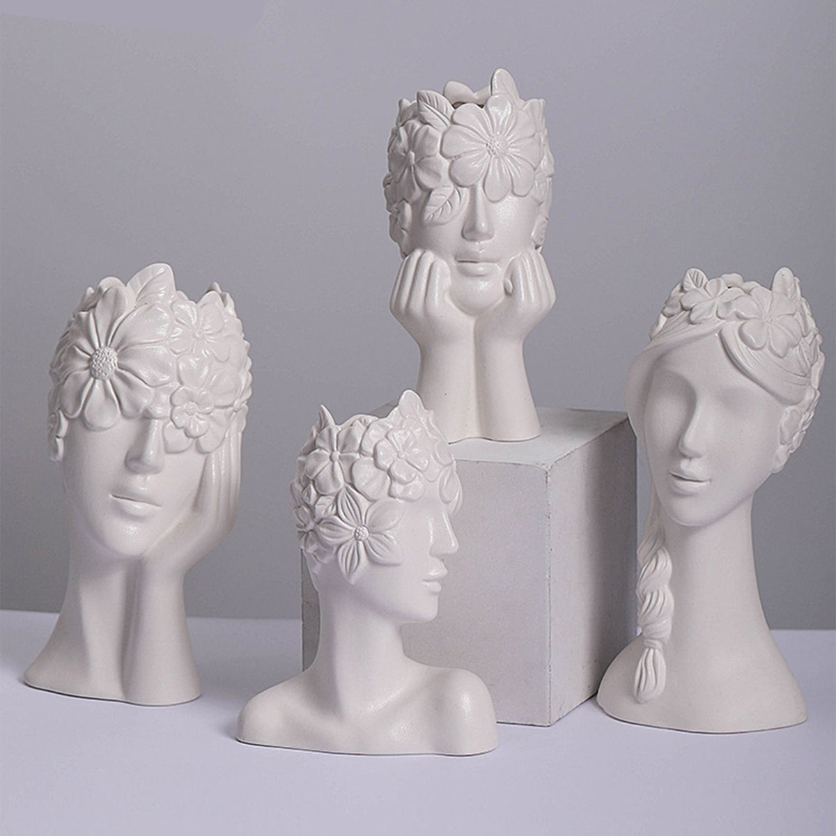 Vase White Ceramic Vases for Home Living Room Guesthouse Decoration