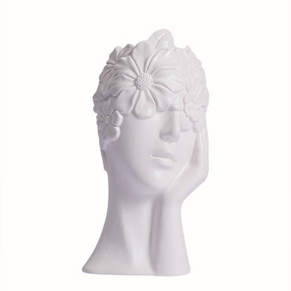 Vase White Ceramic Vases for Home Living Room Guesthouse Decoration