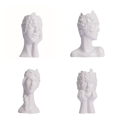 Vase White Ceramic Vases for Home Living Room Guesthouse Decoration