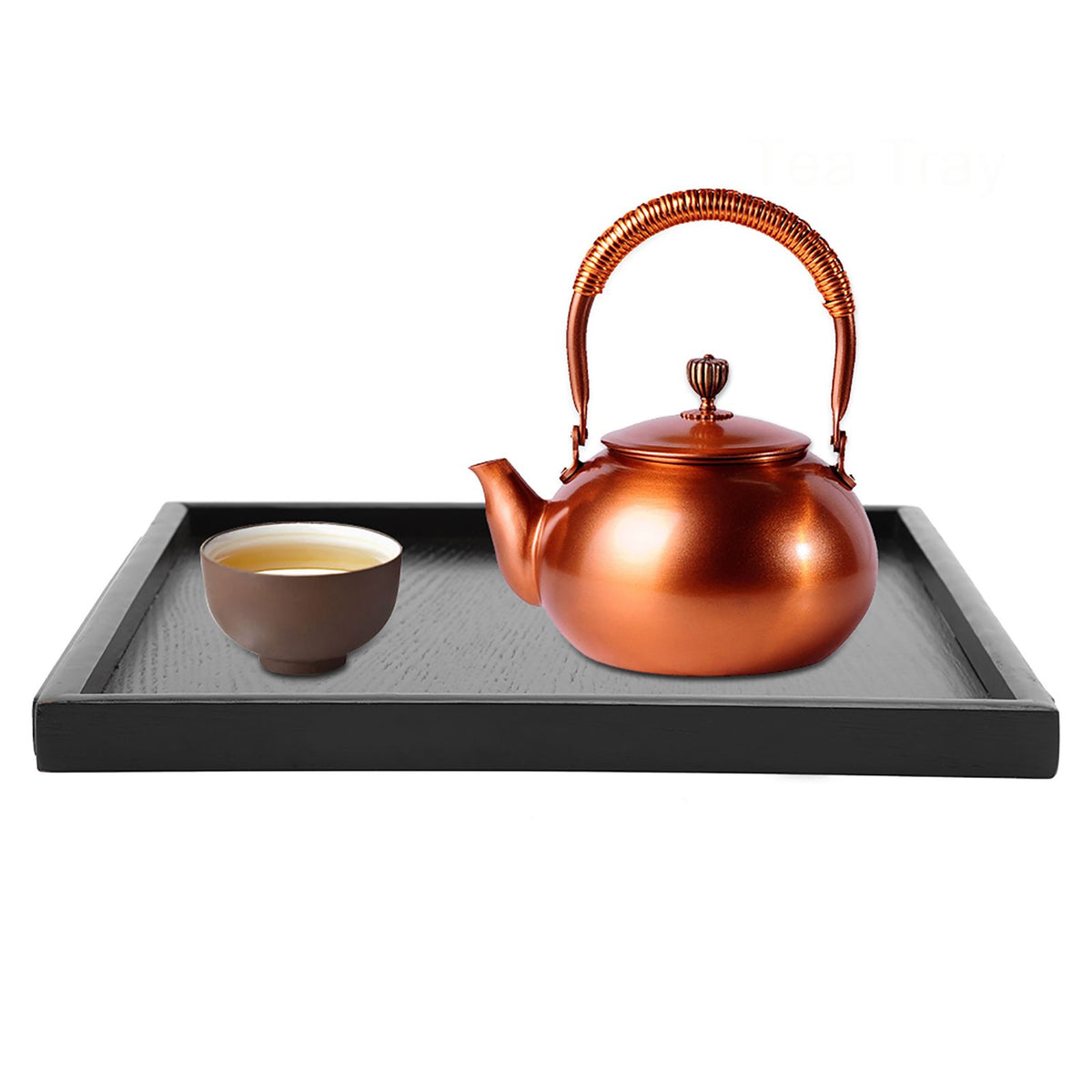 Square Shape Solid Wood Tea Coffee Snack Food Meals Serving Tray Plate Restaurant Tray #3
