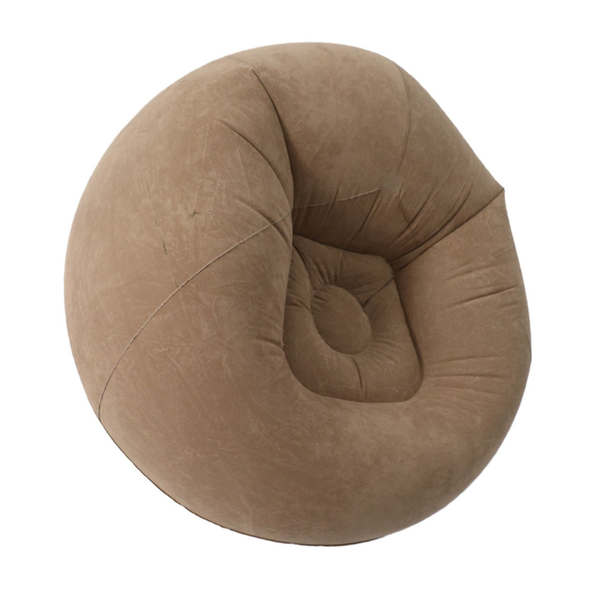 Inflatable Lounge Chair Portable Sofa Couch for Living Room Bedroom Balcony Reading Room Gray