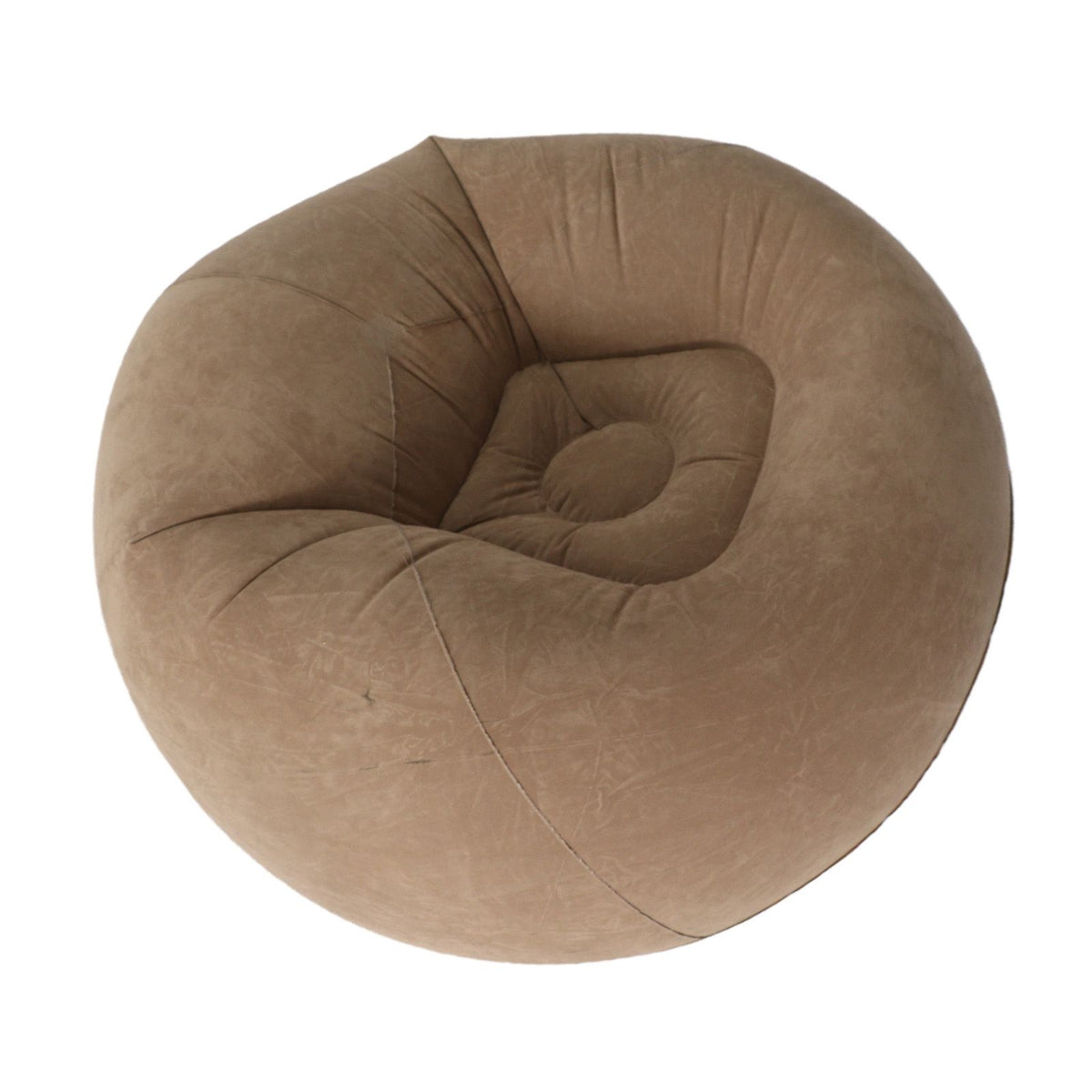 Inflatable Lounge Chair Portable Sofa Couch for Living Room Bedroom Balcony Reading Room Gray