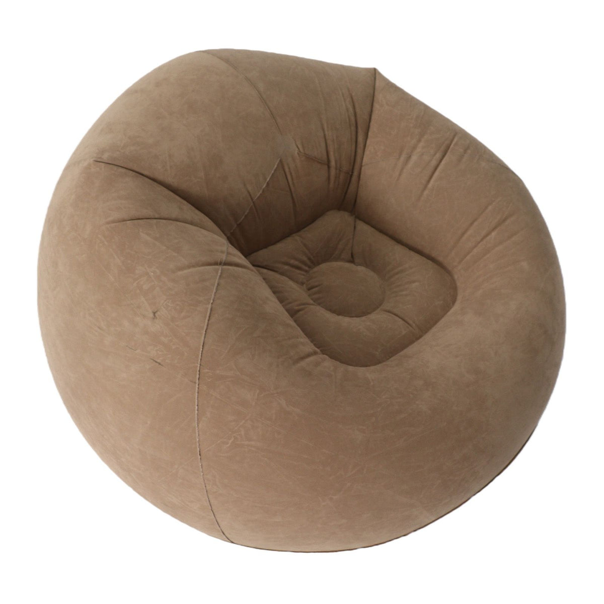 Inflatable Lounge Chair Portable Sofa Couch for Living Room Bedroom Balcony Reading Room Gray