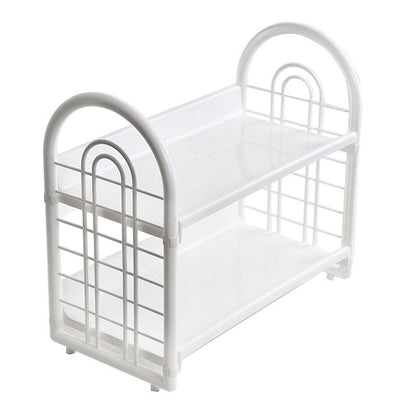 Simple Double Layer Desktop Storage Rack Desk Mini Bookshelf Storage Shelf for Dormitory Office