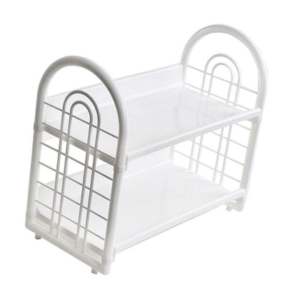 Simple Double Layer Desktop Storage Rack Desk Mini Bookshelf Storage Shelf for Dormitory Office