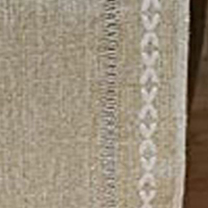 Retro Table Runner Elegant Hand Woven Cotton Linen Dining Table Runner with Tassels for Wedding Home Cross Yellow