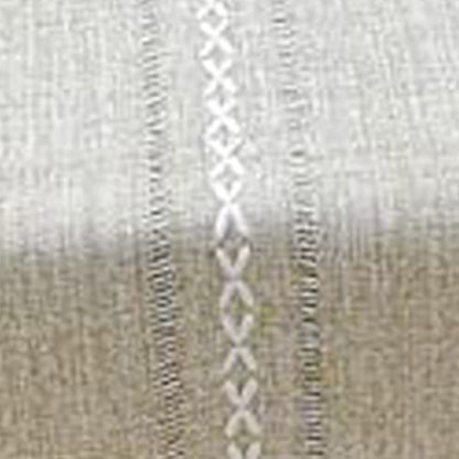 Retro Table Runner Elegant Hand Woven Cotton Linen Dining Table Runner with Tassels for Wedding Home Cross Yellow