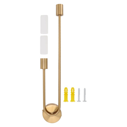 Double Head G9 LED Bulb Wall Lamp Holder Ironcraft Wall Mounted Lamp Holder with Lampshade for Home Livingroom 85-265V