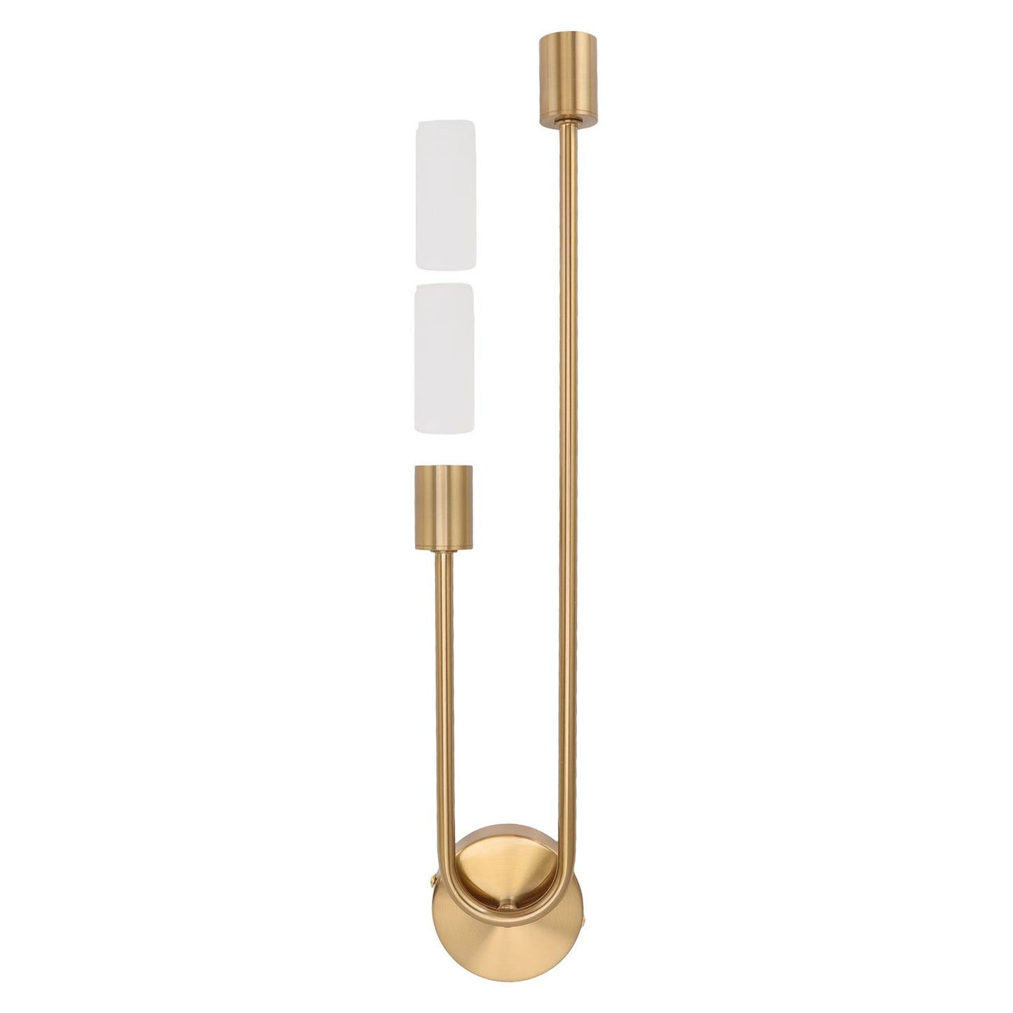 Double Head G9 LED Bulb Wall Lamp Holder Ironcraft Wall Mounted Lamp Holder with Lampshade for Home Livingroom 85-265V