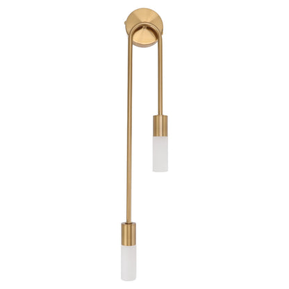 Double Head G9 LED Bulb Wall Lamp Holder Ironcraft Wall Mounted Lamp Holder with Lampshade for Home Livingroom 85-265V