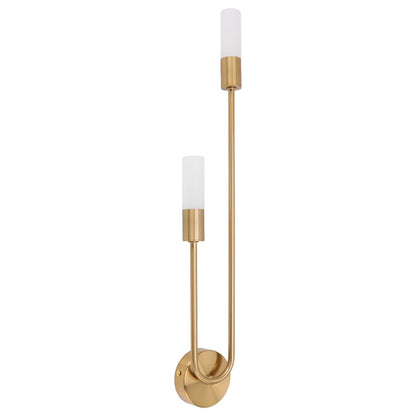 Double Head G9 LED Bulb Wall Lamp Holder Ironcraft Wall Mounted Lamp Holder with Lampshade for Home Livingroom 85-265V