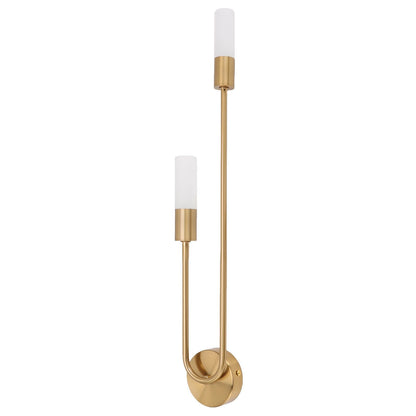 Double Head G9 LED Bulb Wall Lamp Holder Ironcraft Wall Mounted Lamp Holder with Lampshade for Home Livingroom 85-265V