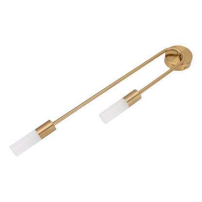 Double Head G9 LED Bulb Wall Lamp Holder Ironcraft Wall Mounted Lamp Holder with Lampshade for Home Livingroom 85-265V
