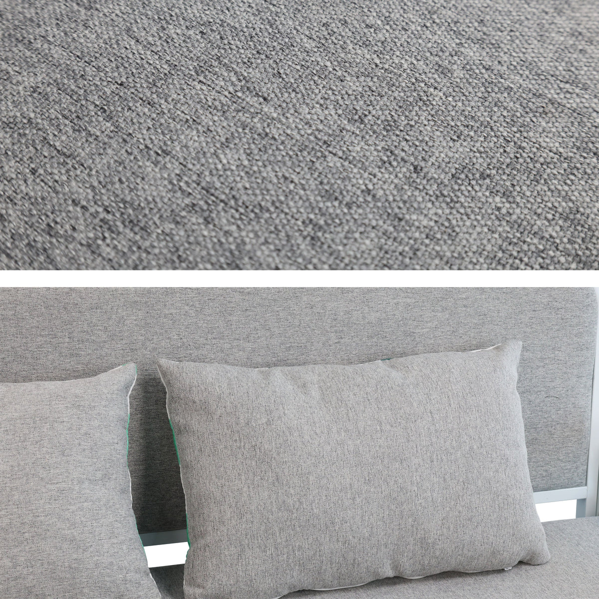 2 In 1 Sofa Bed Beneath Foldable Carbon Hidden Storage Sofa - 128cm