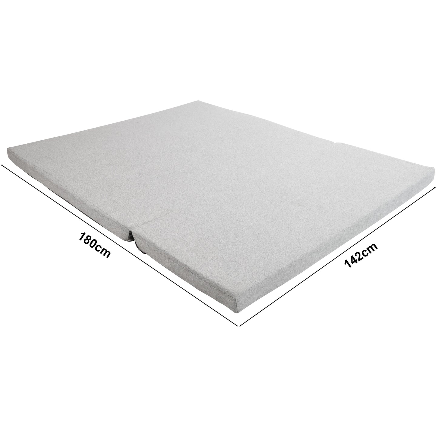 2 In 1 Sofa Bed Beneath Foldable Carbon Hidden Storage Sofa - 128cm
