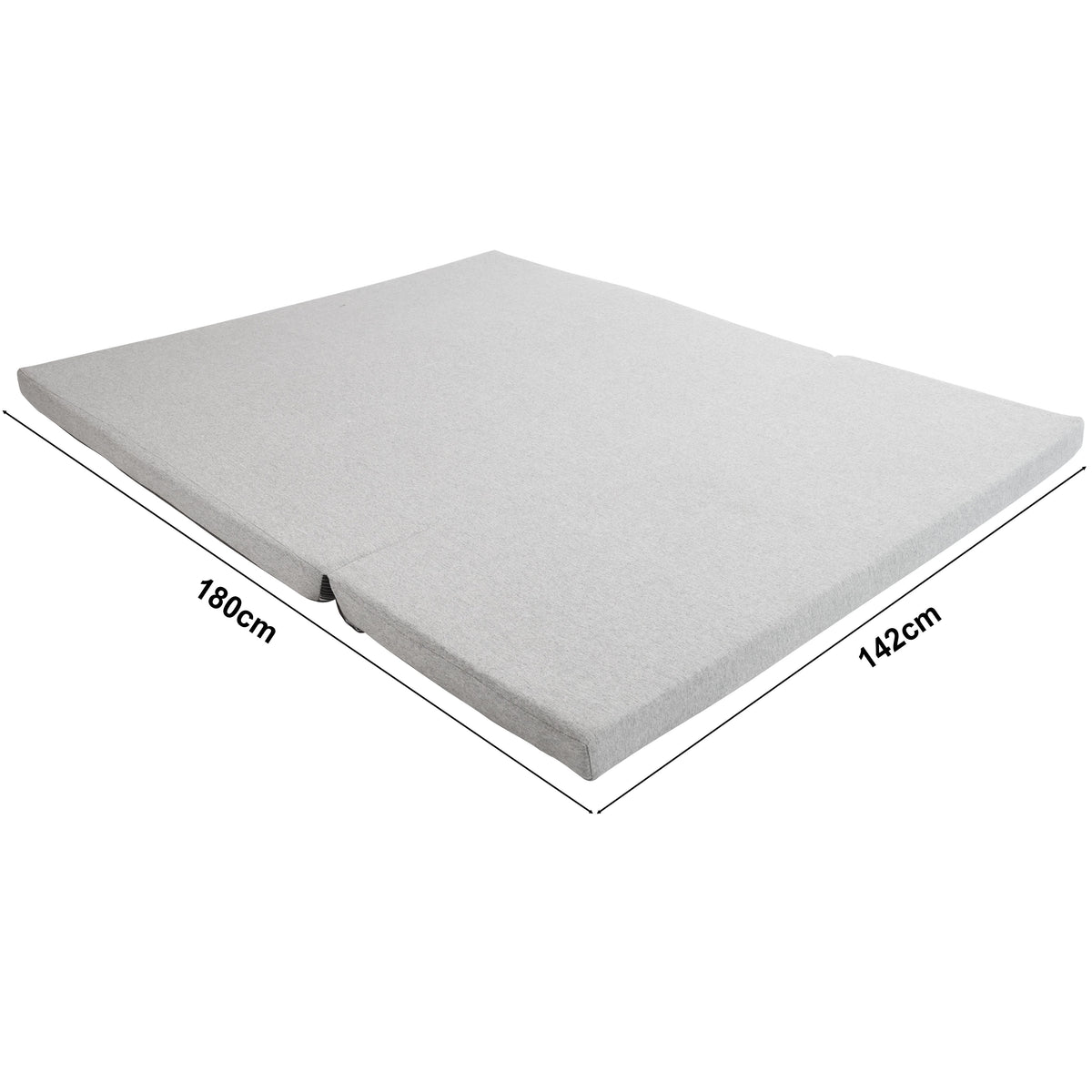 2 In 1 Sofa Bed Beneath Foldable Carbon Hidden Storage Sofa - 128cm