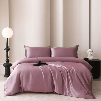 Oval Silk Workshop 22 Momme Silk Four Piece Set 1.8 m bed (2x 2.3 m quilt cover 2.3x 2.5 m bed sheet)