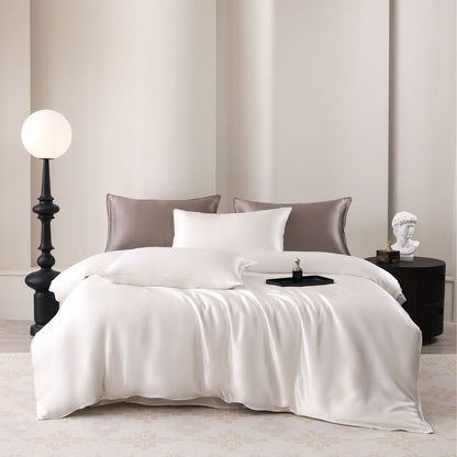 Oval Silk Workshop 22 Momme Silk Four Piece Set 1.5 m bed (2x 2.3 m quilt cover 2.3x 2.5 m bed sheet)