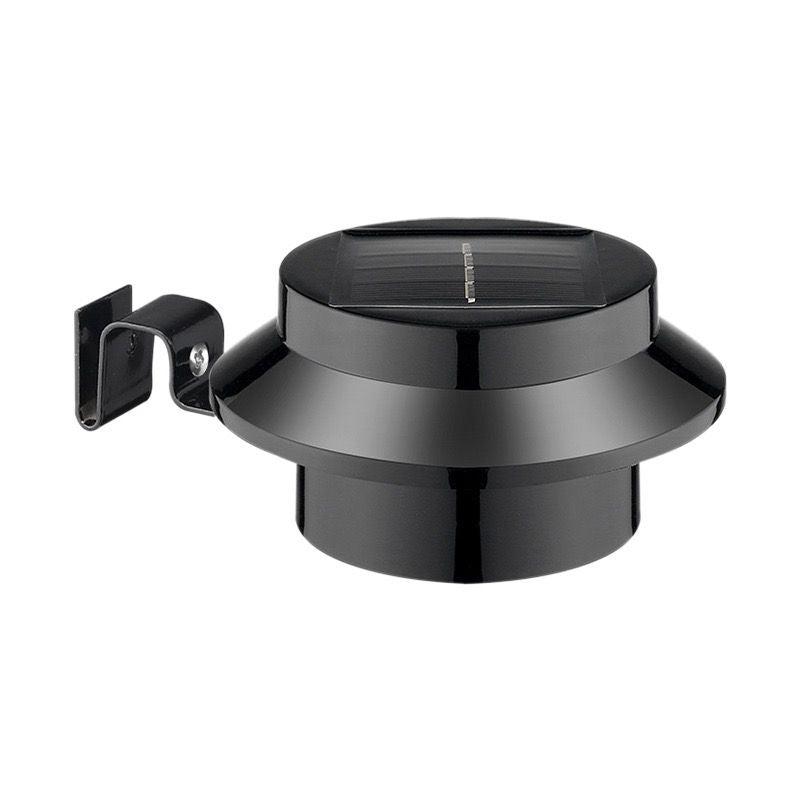 Solar Powered Smart Wall Light with Auto Dusk-to-Dawn Sensor, IP65 Waterproof Fence & Garden Accent Lighting, Available in 3000K Warm White or 6000K Cool White, Ideal for Patio, Pathway, and Courtyard Ambient Glow (16PCS, Black Housing‑Cool White Light)