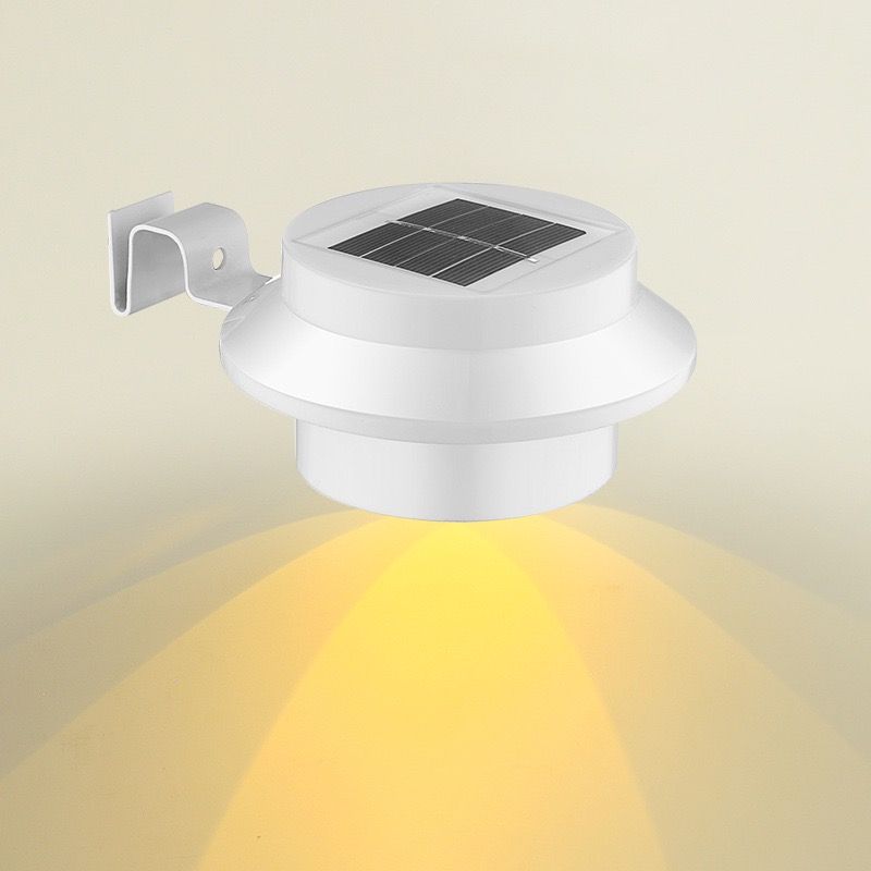 Solar Powered Smart Wall Light with Auto Dusk-to-Dawn Sensor, IP65 Waterproof Fence & Garden Accent Lighting, Available in 3000K Warm White or 6000K Cool White, Ideal for Patio, Pathway, and Courtyard Ambient Glow (16PCS, Black Housing‑Cool White Light)