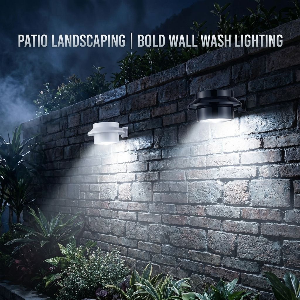 Solar Powered Smart Wall Light with Auto Dusk-to-Dawn Sensor, IP65 Waterproof Fence & Garden Accent Lighting, Available in 3000K Warm White or 6000K Cool White, Ideal for Patio, Pathway, and Courtyard Ambient Glow (8PCS, White Housing‑Warm White Light)