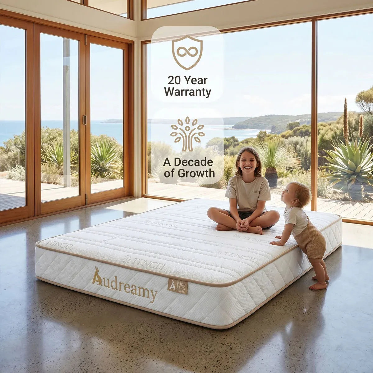 Audreamy Kaveno Kids Mattress Latex Double
