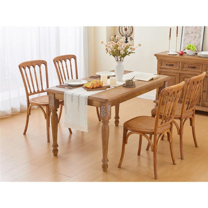 2 pack tablecloth with Tassels, Fall tablecloth Rustic Farmhouse Table Runners for Bohemian Dining Bedroom Kitchen Decor 12x48 Inches（only tablecloth）