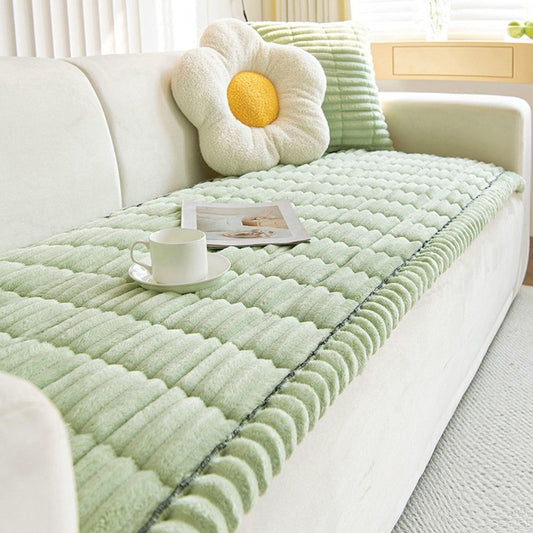 Couch Cover for Dogs Washable Non Fuzzy Pet Couch Covers for 3 Cushion Sofa Pet Friendly Thick Soft Sofa Slipcovers Cushion Protector 60x90cm Pet Bed Mat