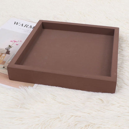 Thickened Plastic Coffee Garden Tray with Leakproof Design for Home and Outdoor Use