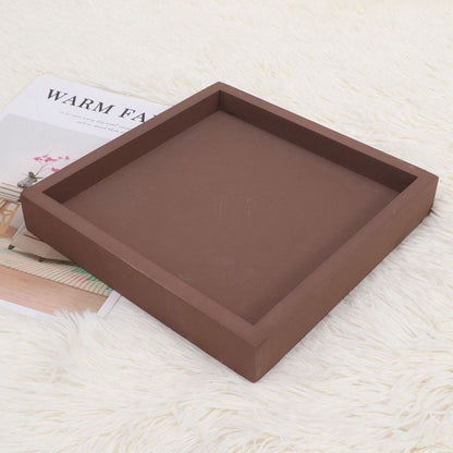 Thickened Plastic Coffee Garden Tray with Leakproof Design for Home and Outdoor Use