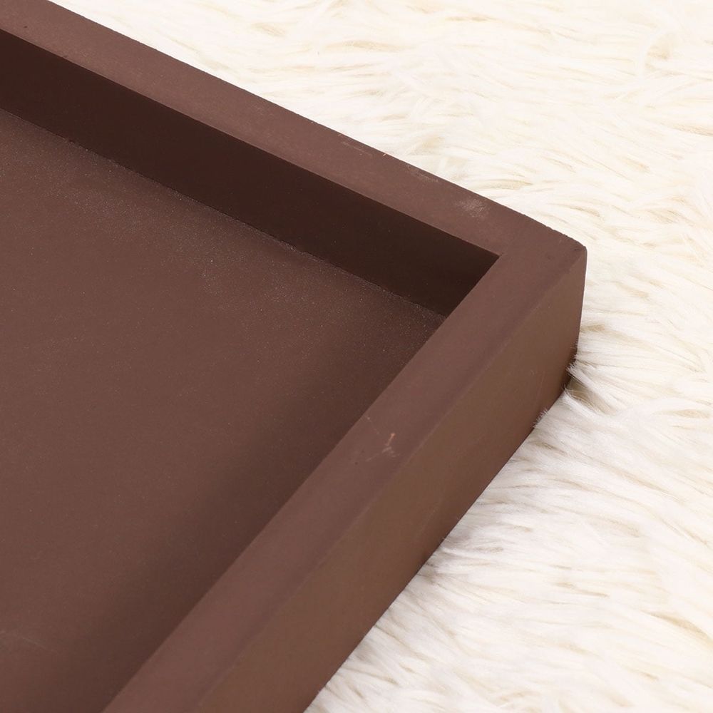 Thickened Plastic Coffee Garden Tray with Leakproof Design for Home and Outdoor Use