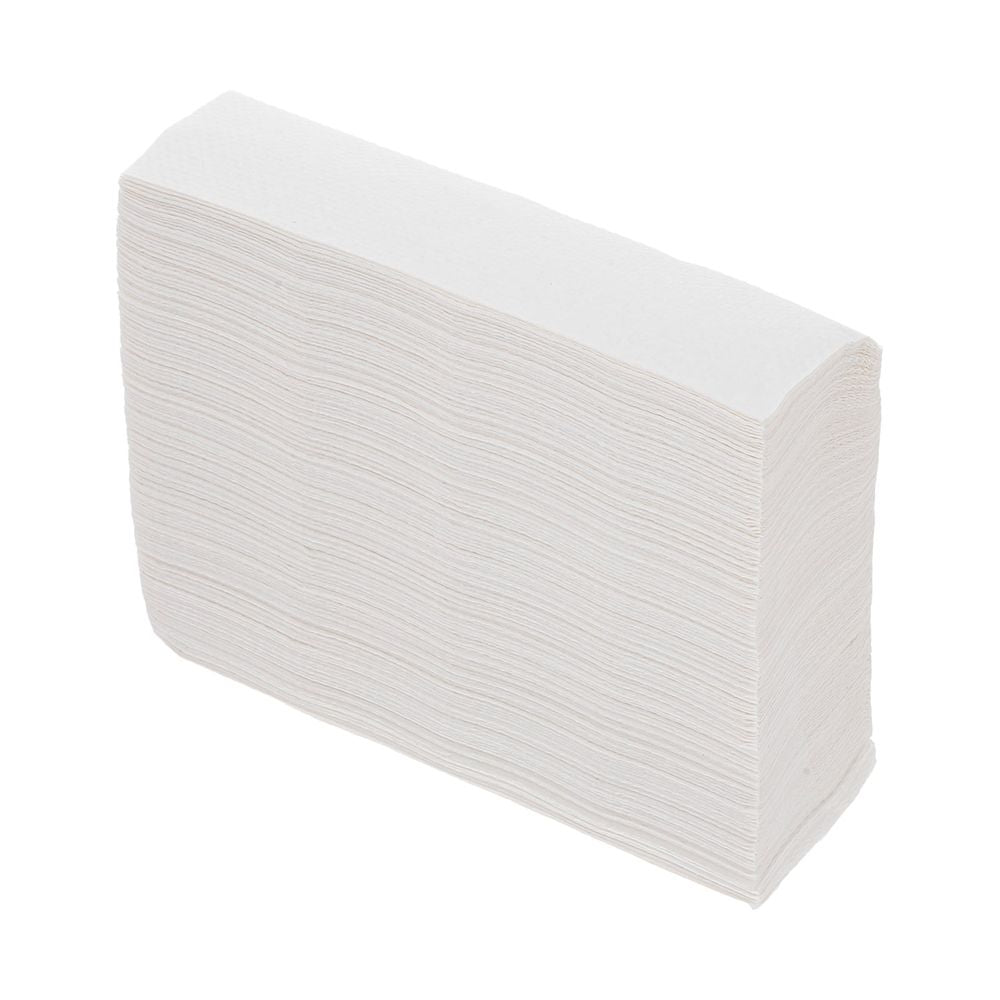 Disposable White Paper Hand Towels, Soft, Absorbent, Quick Drying for Everyday Use, Pack of 180 Sheets